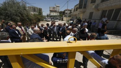 Israeli forces opened fire on a European diplomatic delegation Wednesday at the entrance of Jenin refugee camp in the occupied West Bank.
